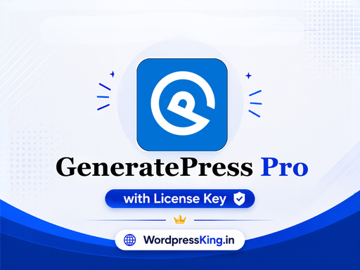 GeneratePress Premium With Licence Key