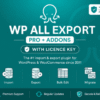 WP All Export Pro + Addons With Licence Key