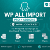 WP All Import Pro + Addons With Licence Key
