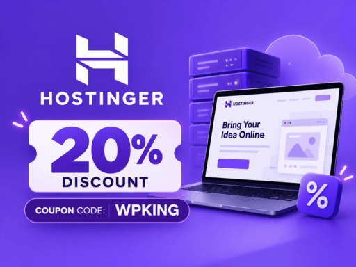 Hostinger 20% Discount Coupon – Free Hosting Deal